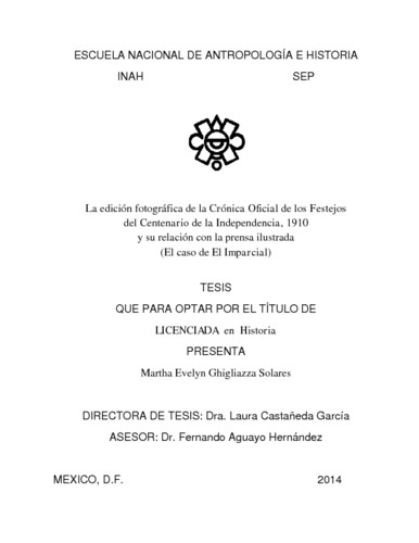 La edición fotográfica de la crónica oficial de los festejos del centenario de la independencia, 1910 y su relación con la prensa ilustrada (El caso del Imparcial)