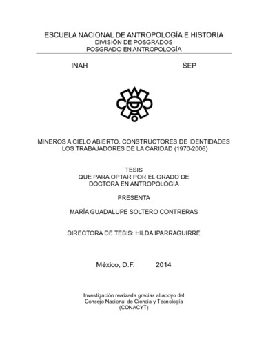 Mineros a cielo abierto. constructores de identidades