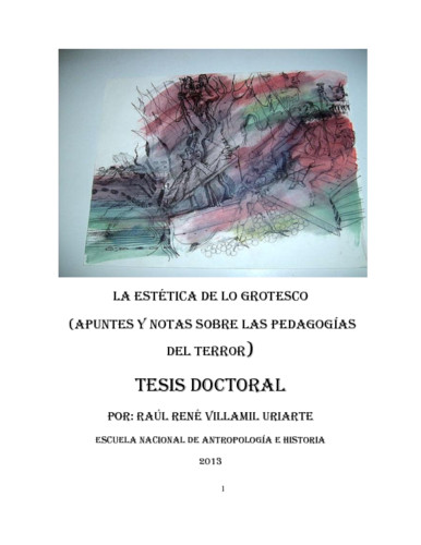 La estética de lo grotesco