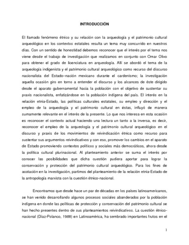 Patrimonio en la plurinacionalidad