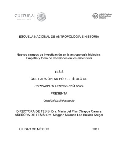 Nuevos campos de investigación en la antropología biológica