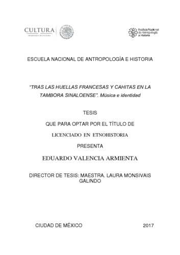 Tras las huellas francesas y cahitas en la tambora sinaloense