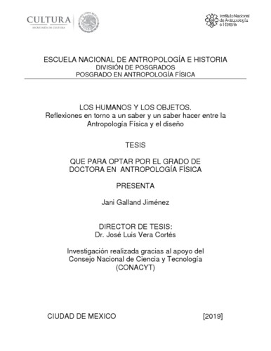 Los humanos y los objetos