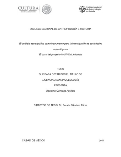 El análisis estratigráfico como instrumento para la investigación de sociedades arqueológicas