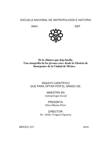 De lo efímero que deja huella