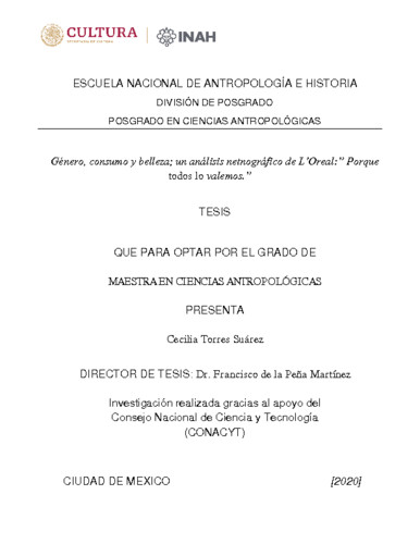 Género, consumo y belleza