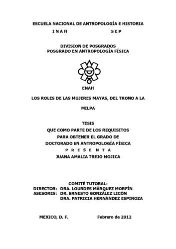 Los roles de las mujeres, del trono a la milpa