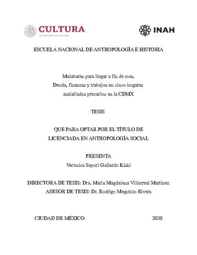 Malabares para llegar a fin de mes