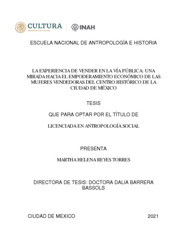 La experiencia de vender en la vía pública