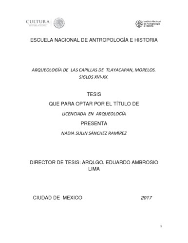 Arqueología de las capillas de Tlayacapan, Morelos