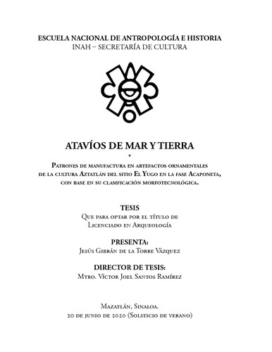 Atavíos de mar y tierra