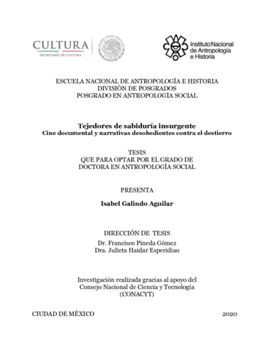 Tejedores de sabiduría insurgente