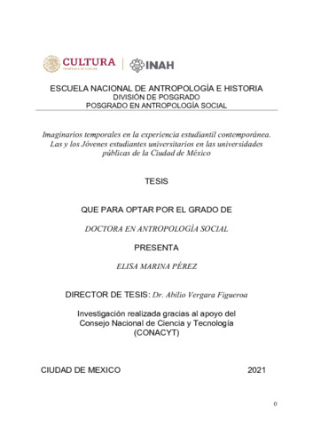 Imaginarios temporales en la experiencia estudiantil contemporánea