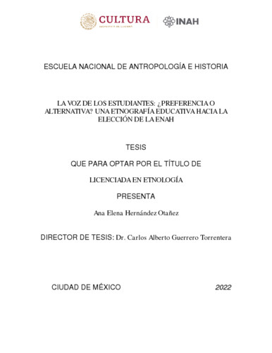 La voz de los estudiantes