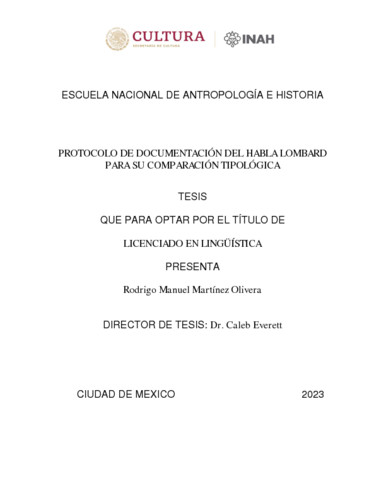 Protocolo de documentación del habla lombard para su comparación tipológica
