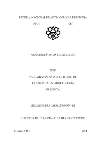 Arqueología de un lugar común
