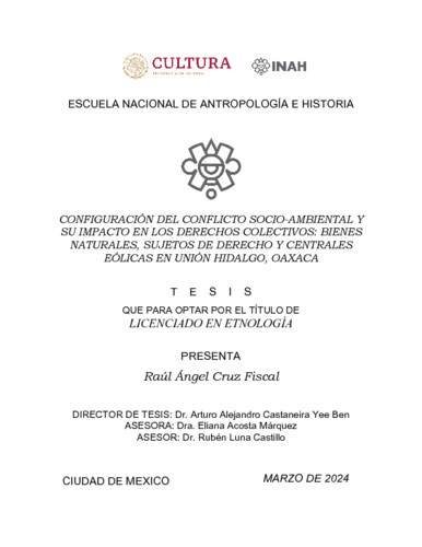 Configuración del conflicto socio-ambiental y su impacto en los derechos colectivos