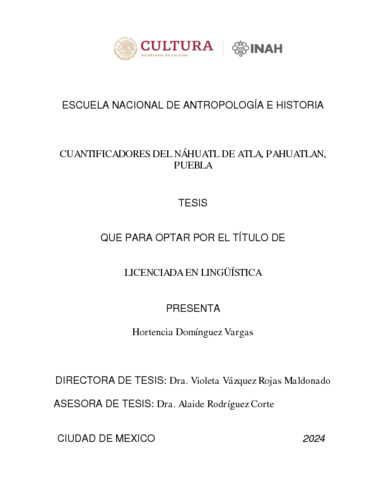 Cuantificadores del náhuatl de Atla, Pahuatlan, Puebla
