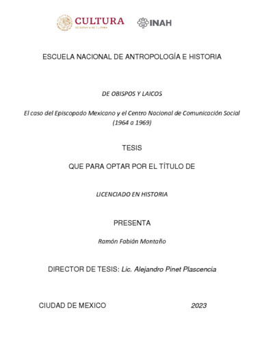 De obispos y laicos