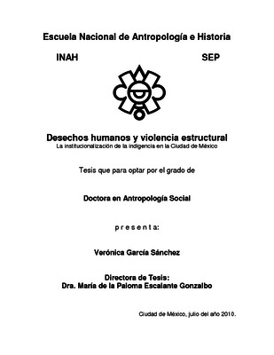 Desechos humanos y violencia estructural