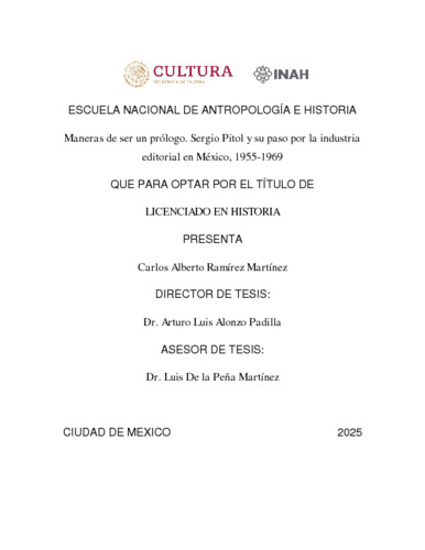 Maneras de ser un prólogo